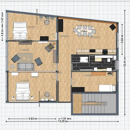 Pyramidenblick Apartmán *
